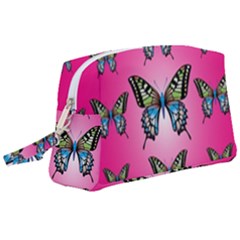 Butterfly Wristlet Pouch Bag (large)
