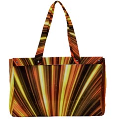 Energy Flash Futuristic Glitter Canvas Work Bag