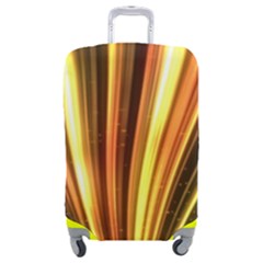 Energy Flash Futuristic Glitter Luggage Cover (medium) by Dutashop