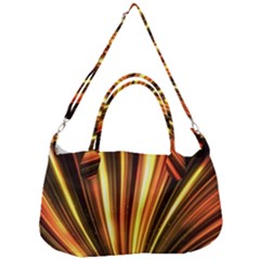 Energy Flash Futuristic Glitter Removal Strap Handbag by Dutashop