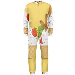 Ice Cream Dessert Summer Onepiece Jumpsuit (men) 