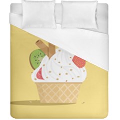 Ice Cream Dessert Summer Duvet Cover (california King Size)