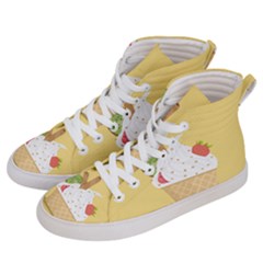 Ice Cream Dessert Summer Women s Hi-top Skate Sneakers