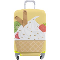 Ice Cream Dessert Summer Luggage Cover (large) by Dutashop