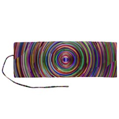 Vectors Background Roll Up Canvas Pencil Holder (m)