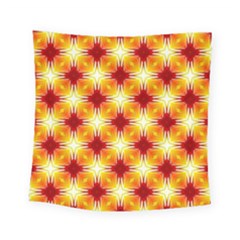 Background Boxes Seamless Square Tapestry (small) by Dutashop