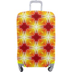 Background Boxes Seamless Luggage Cover (large)