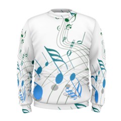 Music Notes Men s Sweatshirt by Dutashop