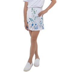 Music Notes Kids  Tennis Skirt