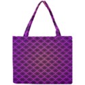 Pattern Texture Geometric Patterns Purple Mini Tote Bag View1