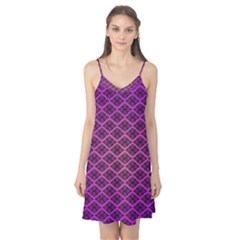 Pattern Texture Geometric Patterns Purple Camis Nightgown