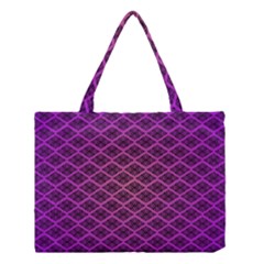 Pattern Texture Geometric Patterns Purple Medium Tote Bag