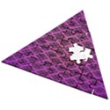 Pattern Texture Geometric Patterns Purple Wooden Puzzle Triangle View2