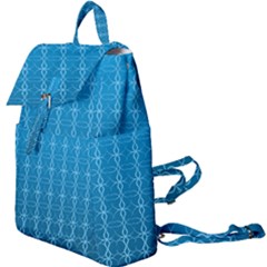 Background Texture Pattern Blue Buckle Everyday Backpack
