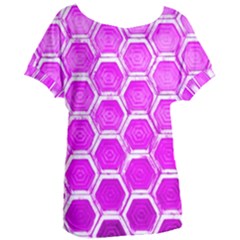 Hexagon Windows  Women s Oversized Tee