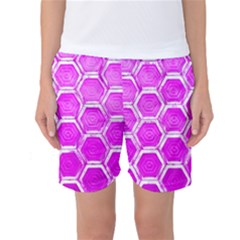 Hexagon Windows  Women s Basketball Shorts by essentialimage365