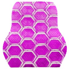 Hexagon Windows  Car Seat Back Cushion  by essentialimage365