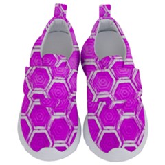 Hexagon Windows  Kids  Velcro No Lace Shoes by essentialimage365