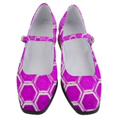 Hexagon Windows  Women s Mary Jane Shoes
