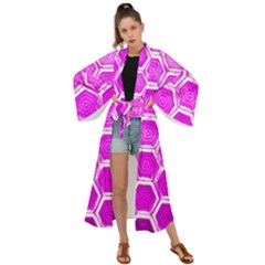 Hexagon Windows  Maxi Kimono by essentialimage365