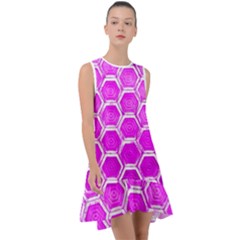 Hexagon Windows  Frill Swing Dress by essentialimage365