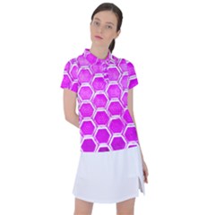 Hexagon Windows  Women s Polo Tee