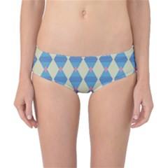 Pattern Texture Chevron Classic Bikini Bottoms