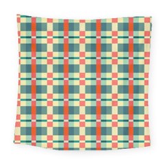 Texture Plaid Square Tapestry (large)