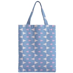 Pattern 3d Zipper Classic Tote Bag