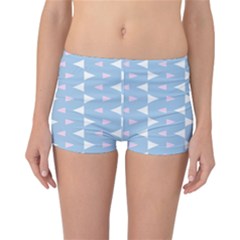 Pattern 3d Reversible Boyleg Bikini Bottoms