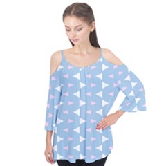 Pattern 3d Flutter Tees