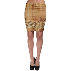 Dance Music Bodycon Skirt