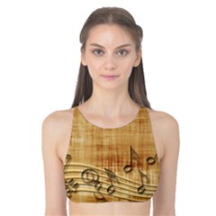 Dance Music Tank Bikini Top