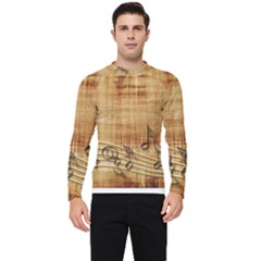 Dance Music Men s Long Sleeve Rash Guard by Dutashop