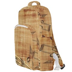 Dance Music Double Compartment Backpack