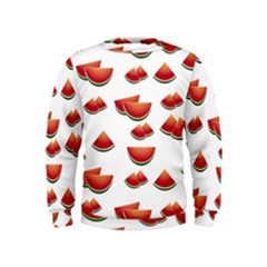 Summer Watermelon Pattern Kids  Sweatshirt