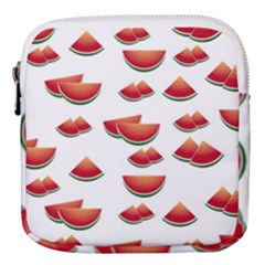 Summer Watermelon Pattern Mini Square Pouch by Dutashop