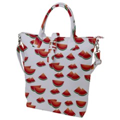 Summer Watermelon Pattern Buckle Top Tote Bag