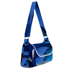 Flower Background Blue Design Multipack Bag