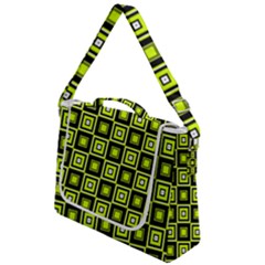 Green Pattern Square Squares Box Up Messenger Bag