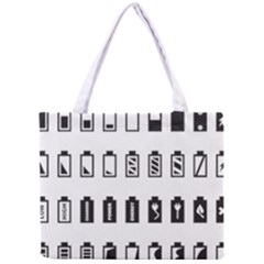 Battery Icons Charge Mini Tote Bag