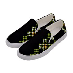 Pattern Background Vector Seamless Women s Canvas Slip Ons by Dutashop