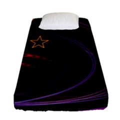 Background Abstract Star Fitted Sheet (single Size)