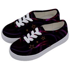 Background Abstract Star Kids  Classic Low Top Sneakers