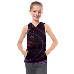 Background Abstract Star Kids  Sleeveless Hoodie