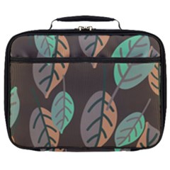 Leaf Brown Full Print Lunch Bag