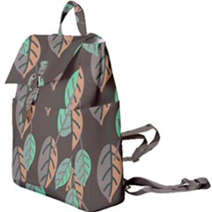 Leaf Brown Buckle Everyday Backpack