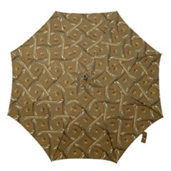 Gold Background Modern Hook Handle Umbrellas (large)