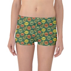 Background Fruits Several Boyleg Bikini Bottoms