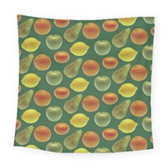 Background Fruits Several Square Tapestry (large)
